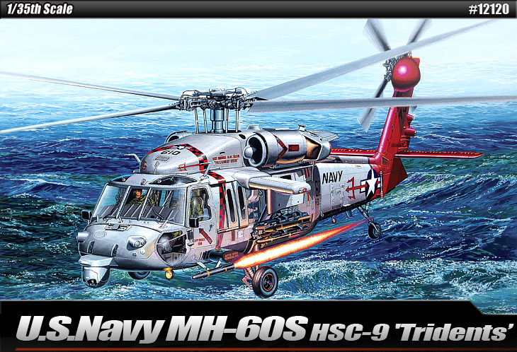 AC12120 - U.S. NAVY MH-60S HSC-9 TRIDENTS