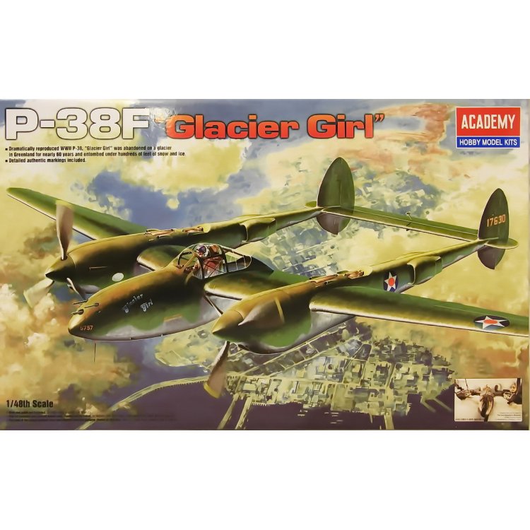 AC12208 - P-38F LIGHTING GLACIER GIRL