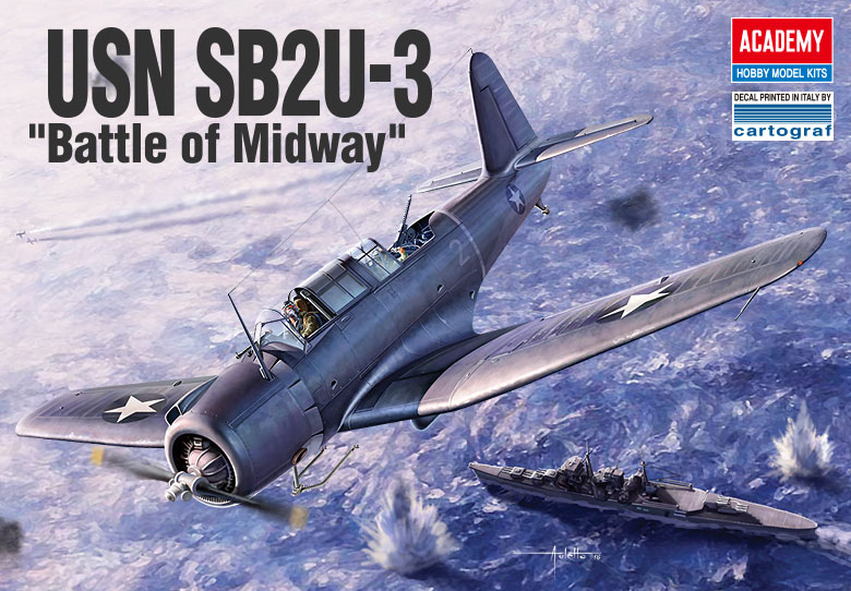 AC12324 - SB2U-3 VINDICATOR BATTLE OF MIDWAY