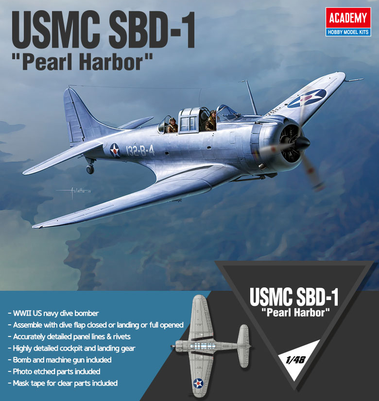 AC12331 - USMC SBD-1 Pearl Harbor