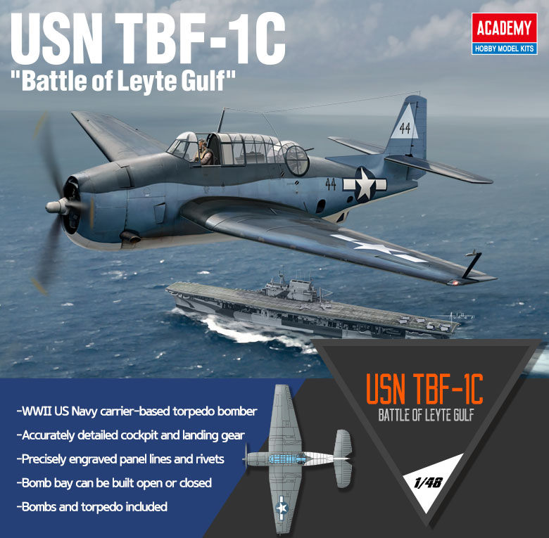 AC12340 - USN TBF-1C Battle of Leyte Gulf