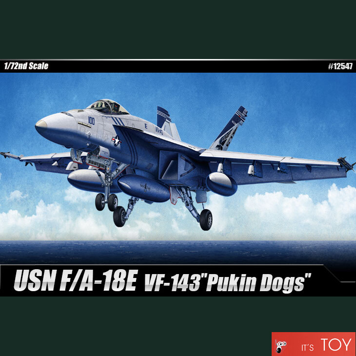 AC12547 - USN F7A-18E VFA-143 PUKIN DOGS