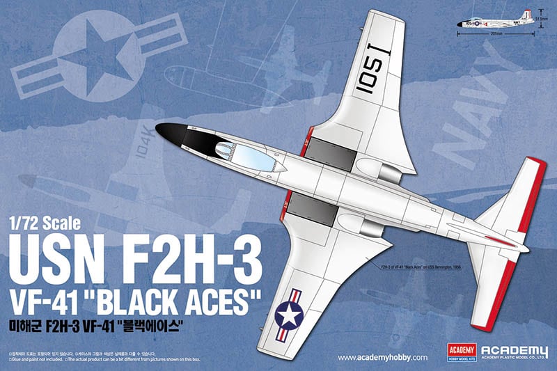 AC12548 - USN F2H-3 VF-41 BLACK ACES