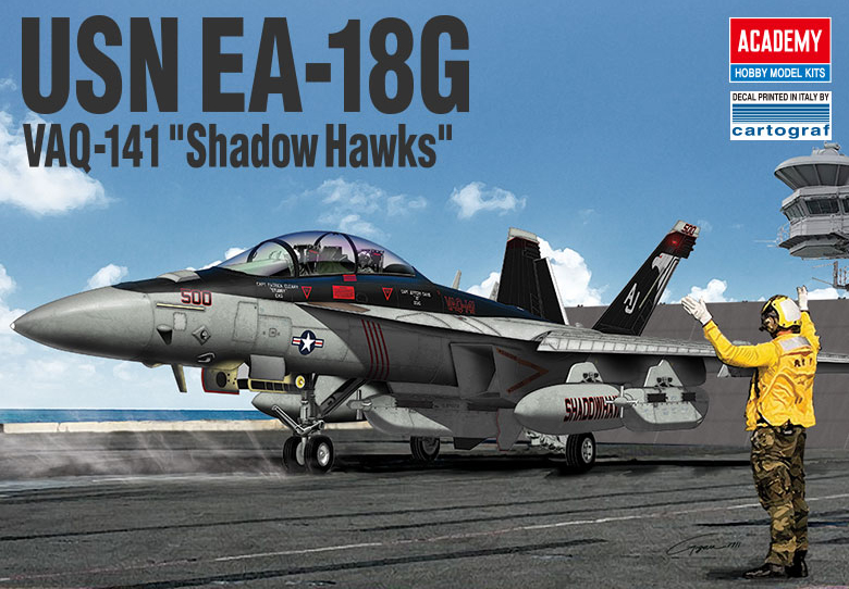 AC12560 - E/A-18G VAQ-141 SHADOWHAWKS