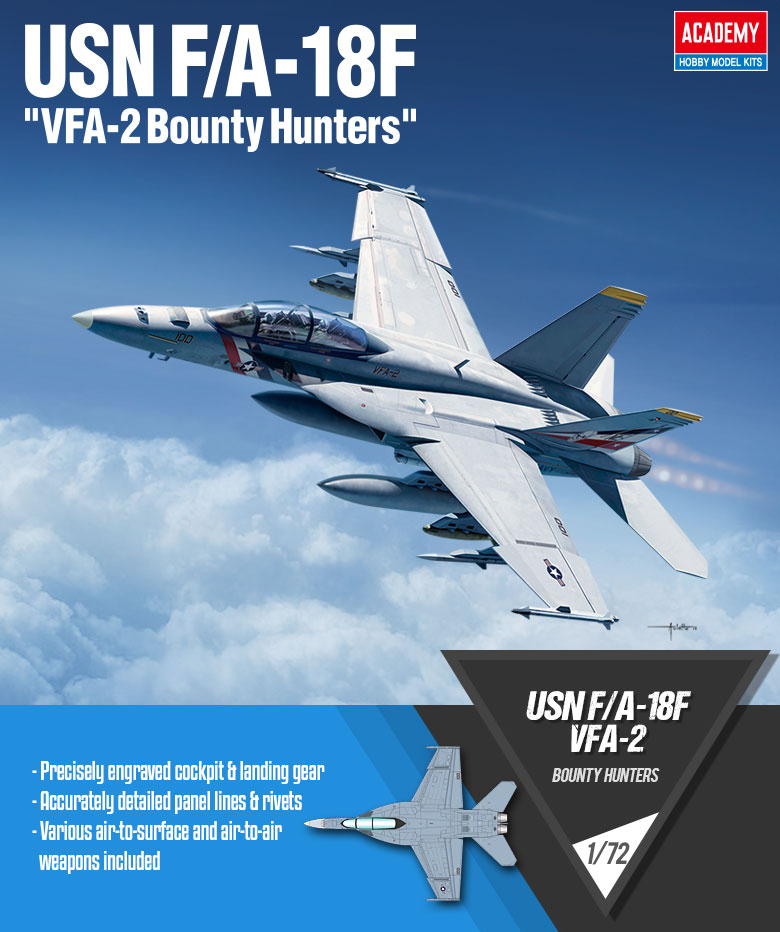 AC12567 - USN F/A-18F VFA-2 Bounty Hunters