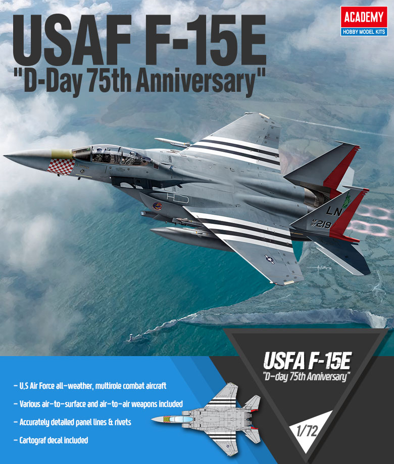 AC12568 - USAF F-15E D-Day 75th Anniversary