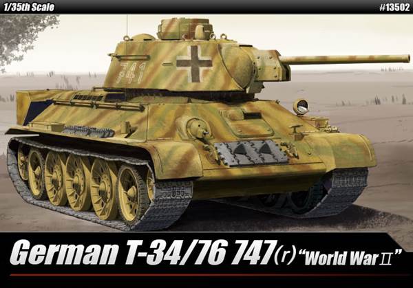AC13502 - T-34 747 (R) GERMAN VERSION
