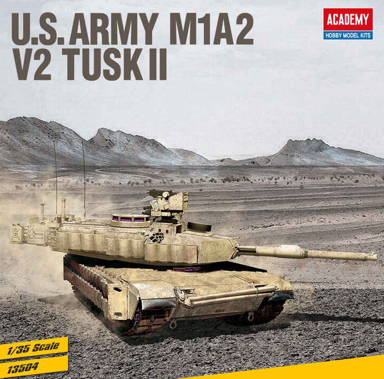 AC13504 - U.S. ARMY M1A2 TUSK II  Lim. Ed.