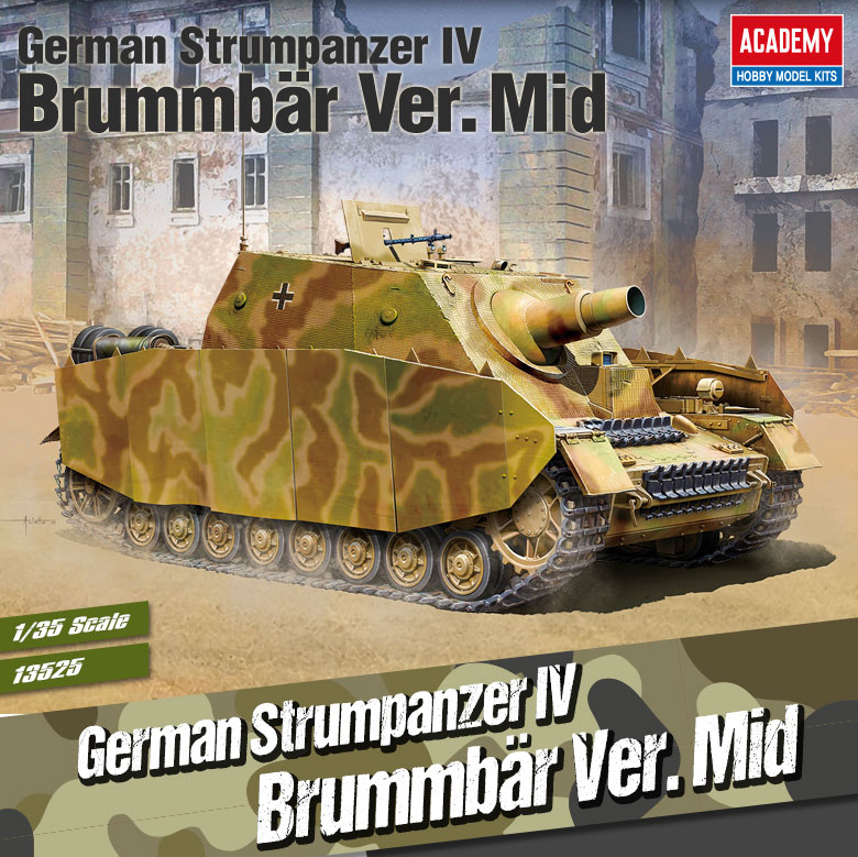 AC13525 - German Strumpanzer IV Brummbar Ver.Mid