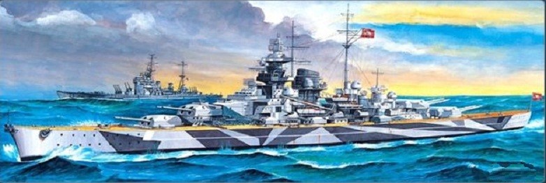 AC14219 - BATTLESHIP TIRPITZ (STATIC)