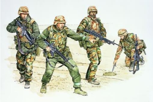 DR3015 - U.S. 1st INFANTRY DIVISION 'BIG RED ONE'