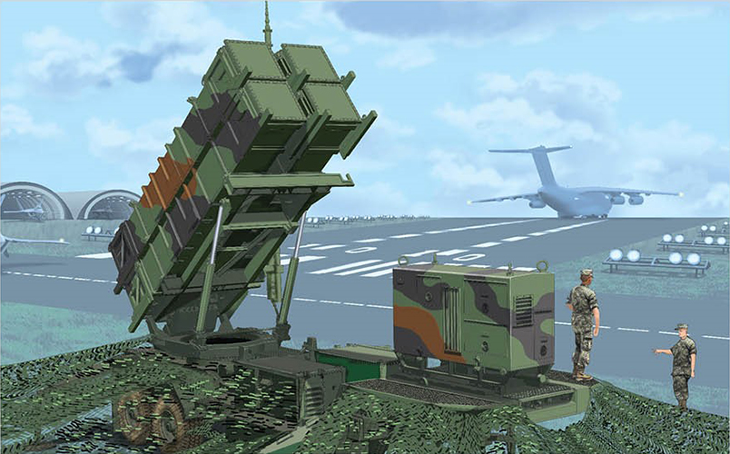 DR3604 - MIM-104C PATRIOT SAM PAC-2