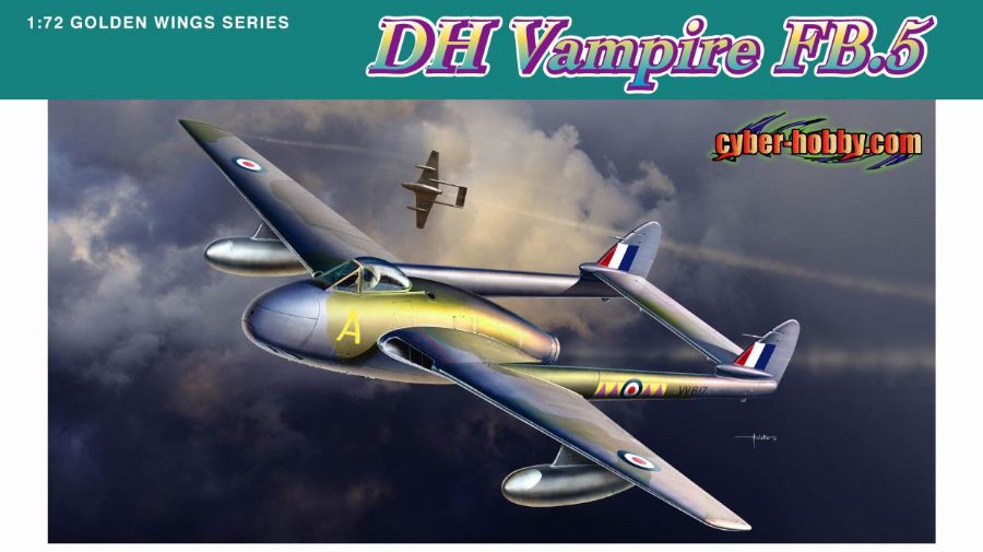 DR5085 - CH FIGHTER BOMBER VAMPIRE FB.5