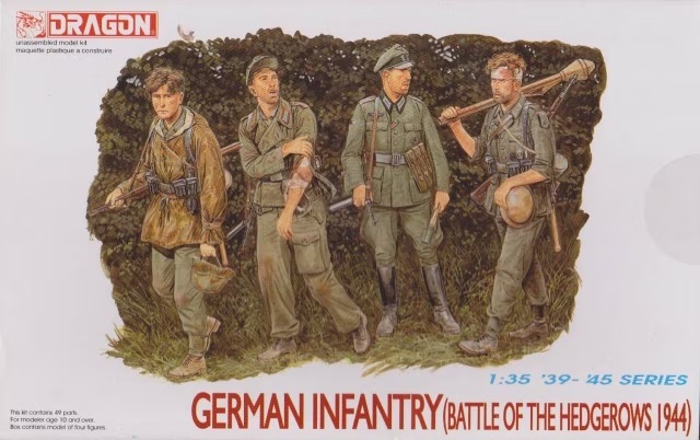 DR6025 - GERMAN INFANTRY (BATTLE OF THE HEDGEROWS 1944)
