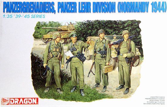 DR6111 - PANZERGRENADIERS, PANZER LEHR DIVISION (NORMANDY 1944)