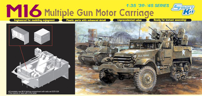 DR6381 - M16 MULTIPLE GUN MOTOR CARRIAGE (SMART KIT)