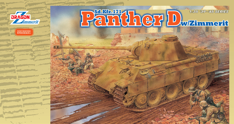 DR6428 - SD.KFZ.171 PANTHER D W/ZIMM.
