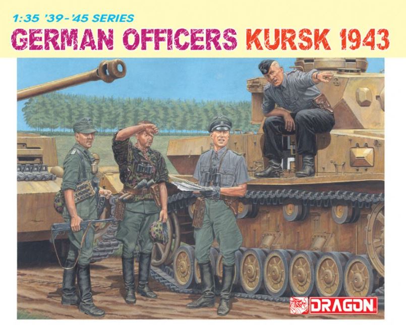 DR6456 - GERMAN OFFICER (KURSK 1943)