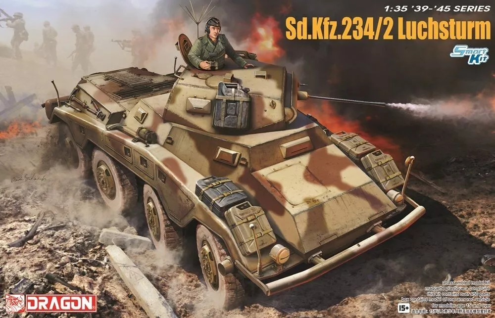 DR6696 - Sd.Kfz.234/2 LUCHSTURM