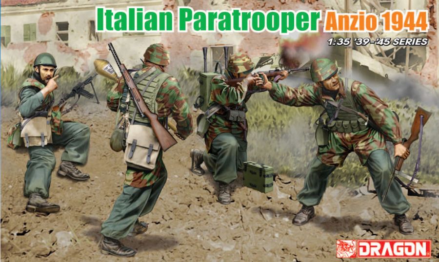 DR6741 - ITALIAN PARATROOPERS ANZIO 1944