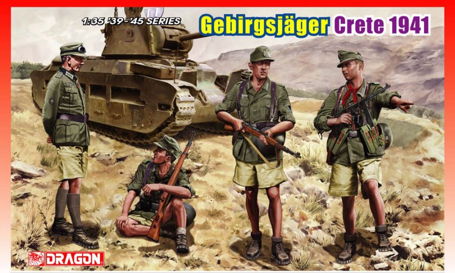 DR6742 - GEBIRGSJAGERS CRETE 1941