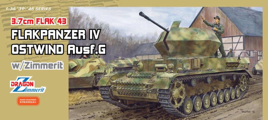 DR6746 - 3.7 CM FLAK 43 FLAKPANZER IV OSTWIND