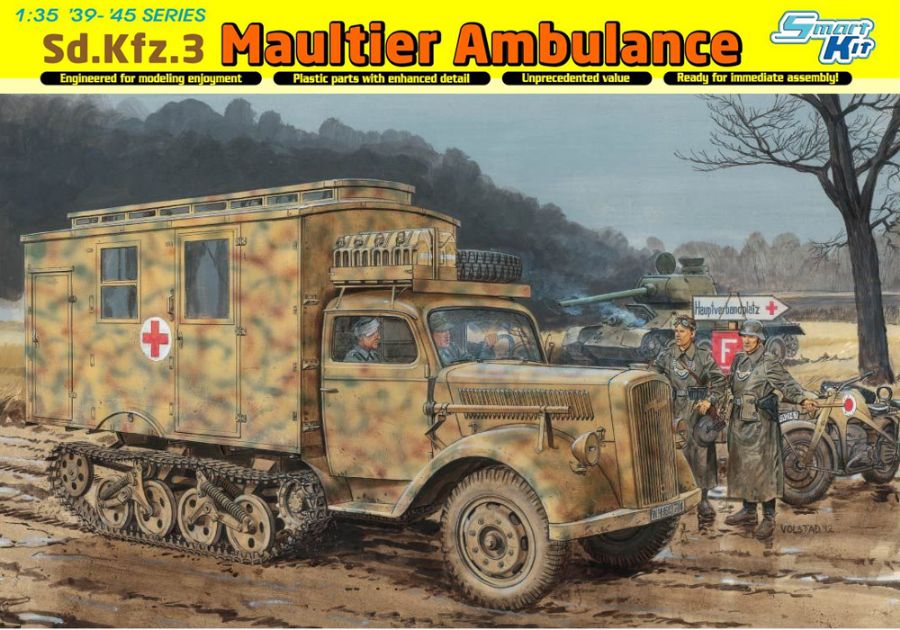 DR6766 - SD.KFZ. MAULTIER AMBULANCE