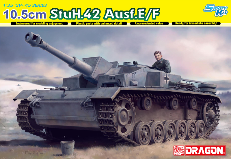 DR6834 - 10.5cm StuH.42 Ausf.E/F (SMART KIT)
