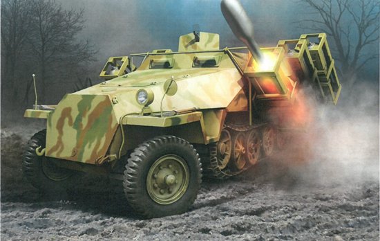 DR6861 - SD.KFZ.251 D WITH 28/32 CM