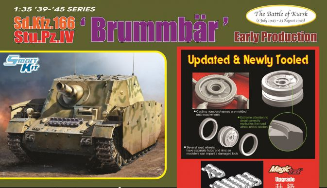 DR6992 - Sd.Kfz.166 Stu.Pz.IV 'BRUMMBÄR' EARLY PRODUCTION