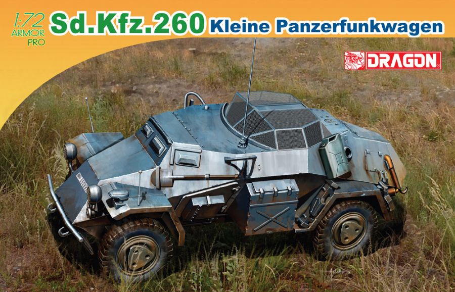DR7446 - SD.KFZ.260 KLEINE PANZERFUNKWAGEN