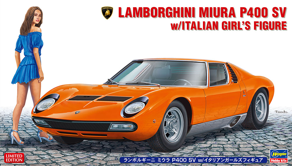 HA20423 - Lamborghini Miura P400 SV mit Figur