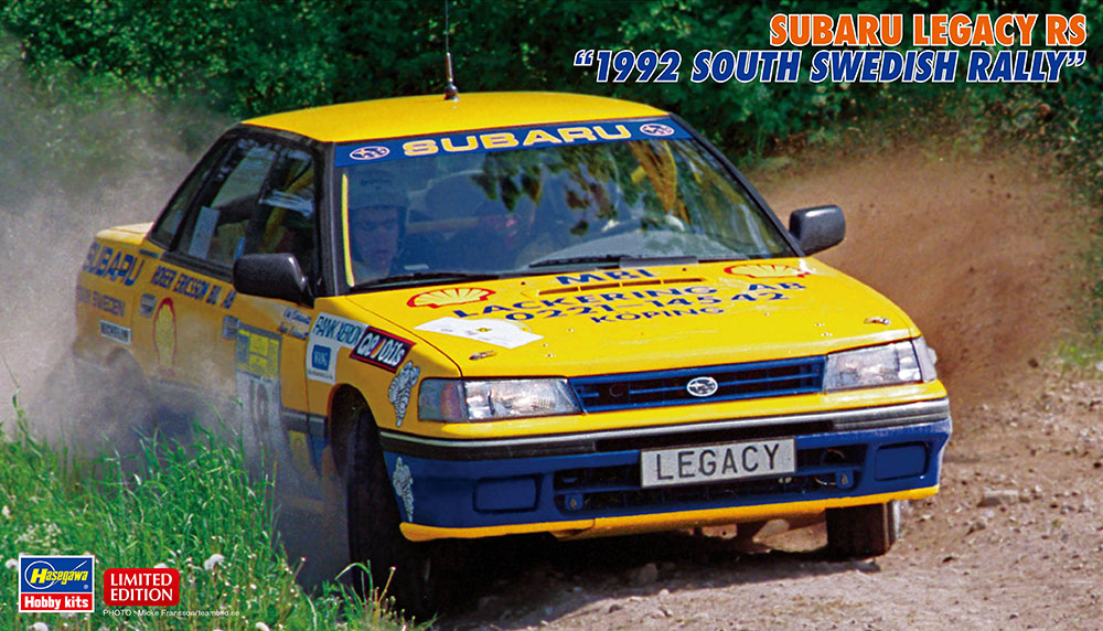 HA20602 - SUBARU LEGACY RS 1992 SOUTH SWEDISH RALLY