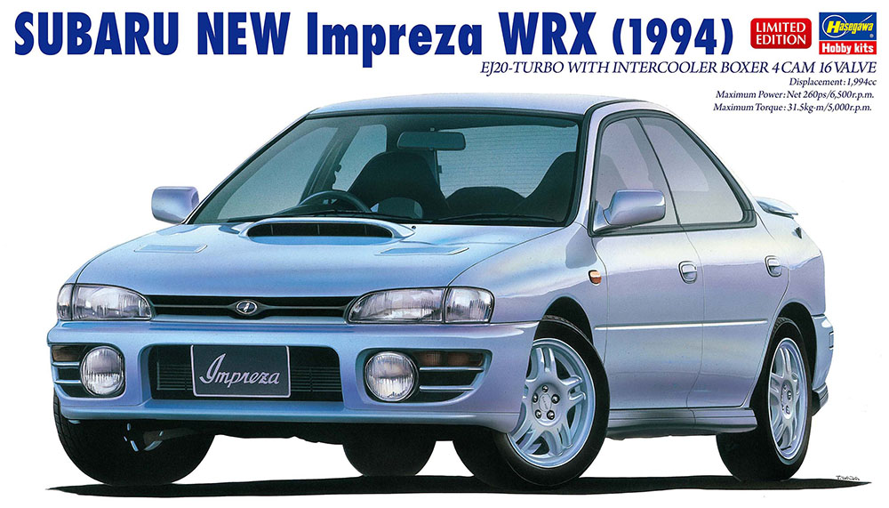 HA20675 - Subaru New Impreza WRX 1994