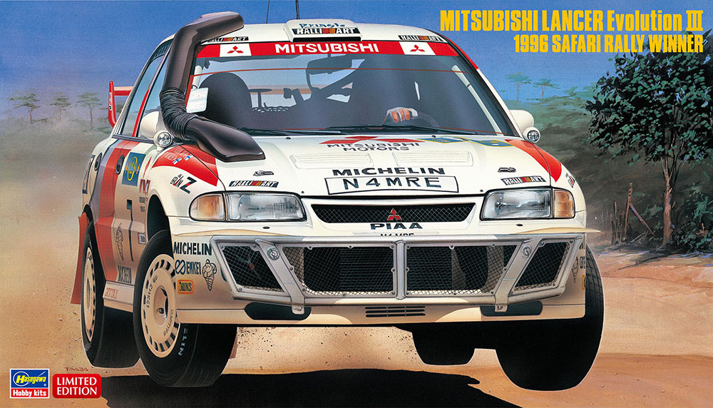 HA20742 - Mitsubishi Lancer EVO III, 1996 Safari Rally