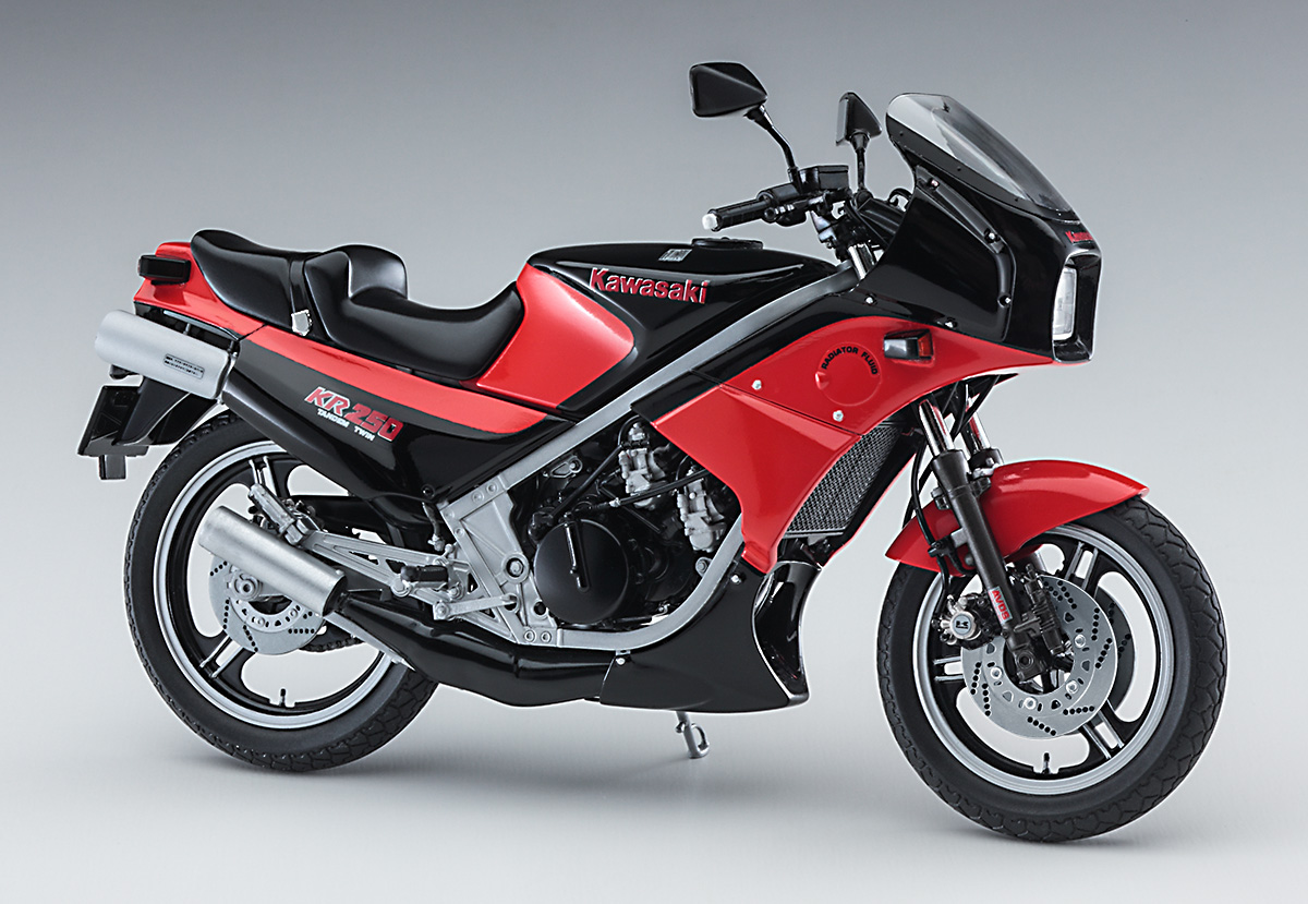 HA21740 - Kawasaki KR250 (KR250A) BLACK/RED COLOR