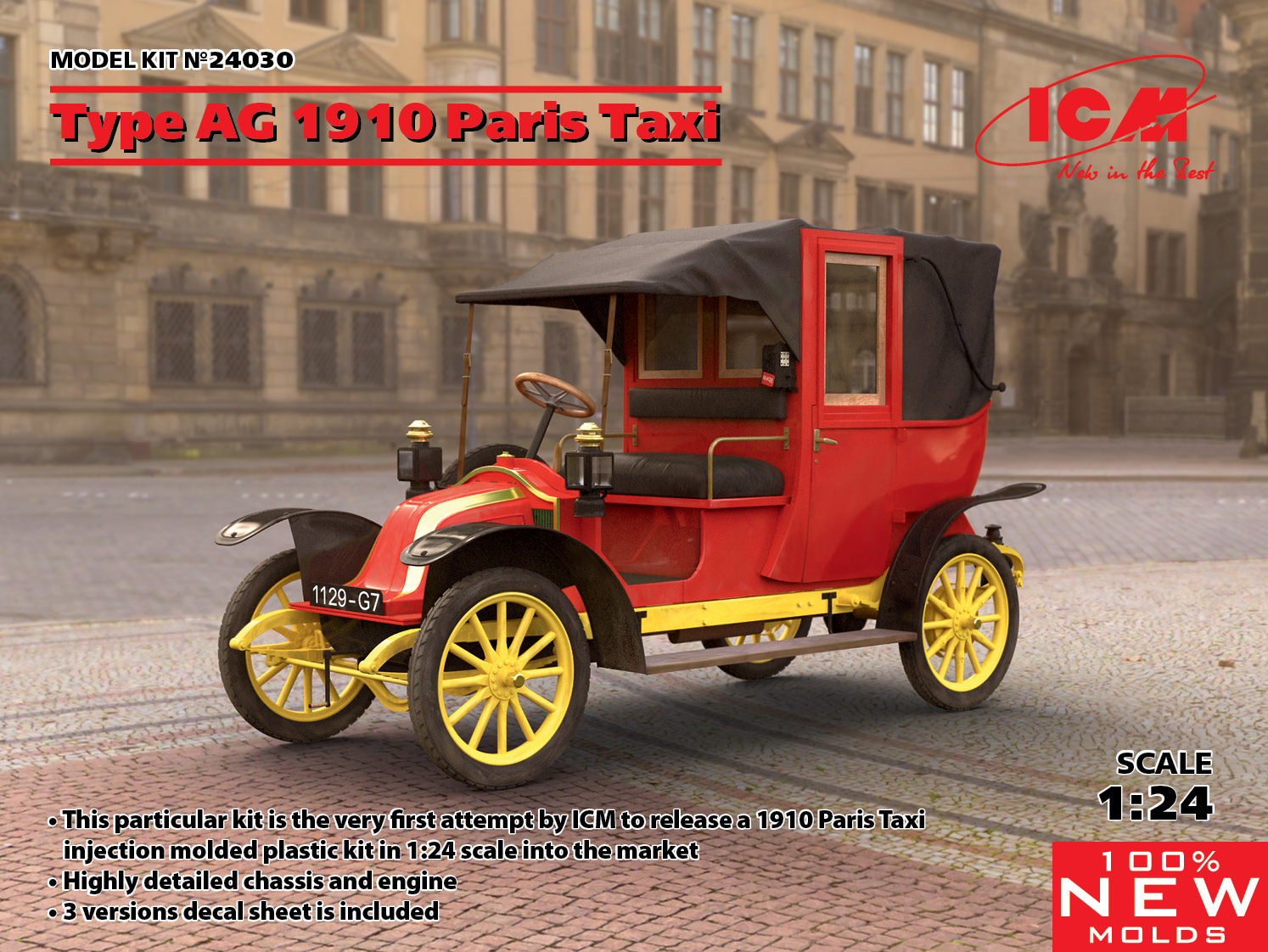 ICM24030 - Type AG 1910 Paris Taxi