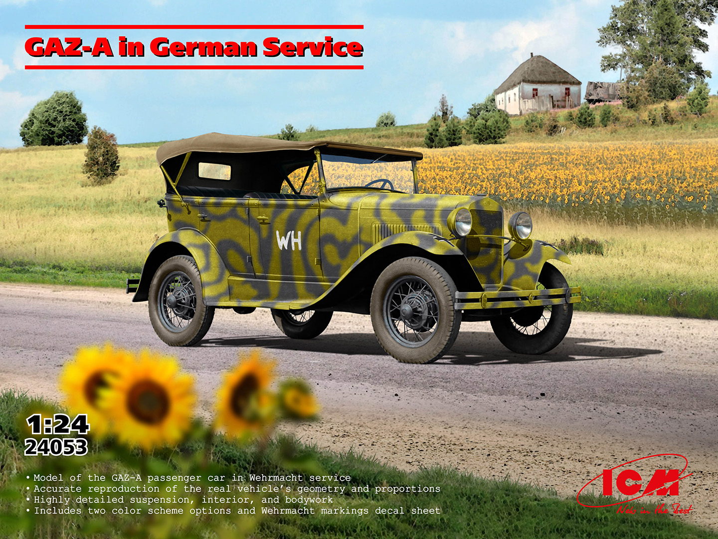 ICM24053 - GAZ-A in German Service
