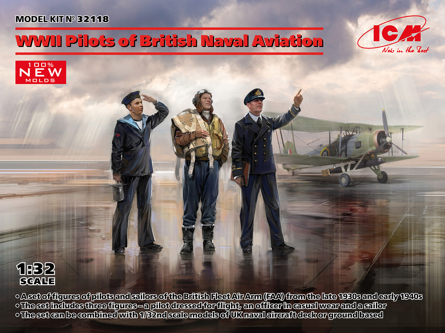 ICM32118 - WWII Pilots of British Naval Aviation