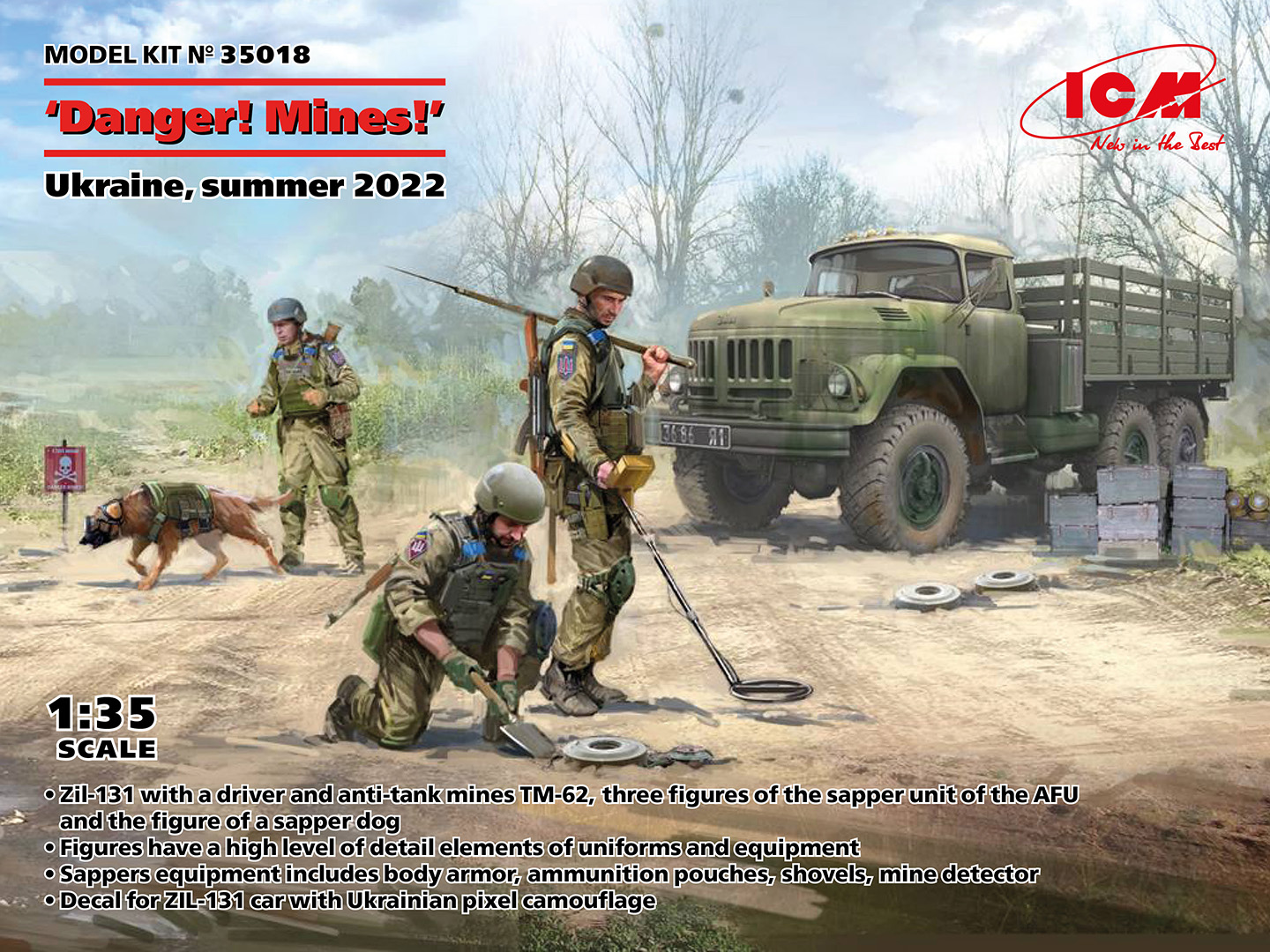 ICM35018 - Danger! Mines! Ukraine summer 2022