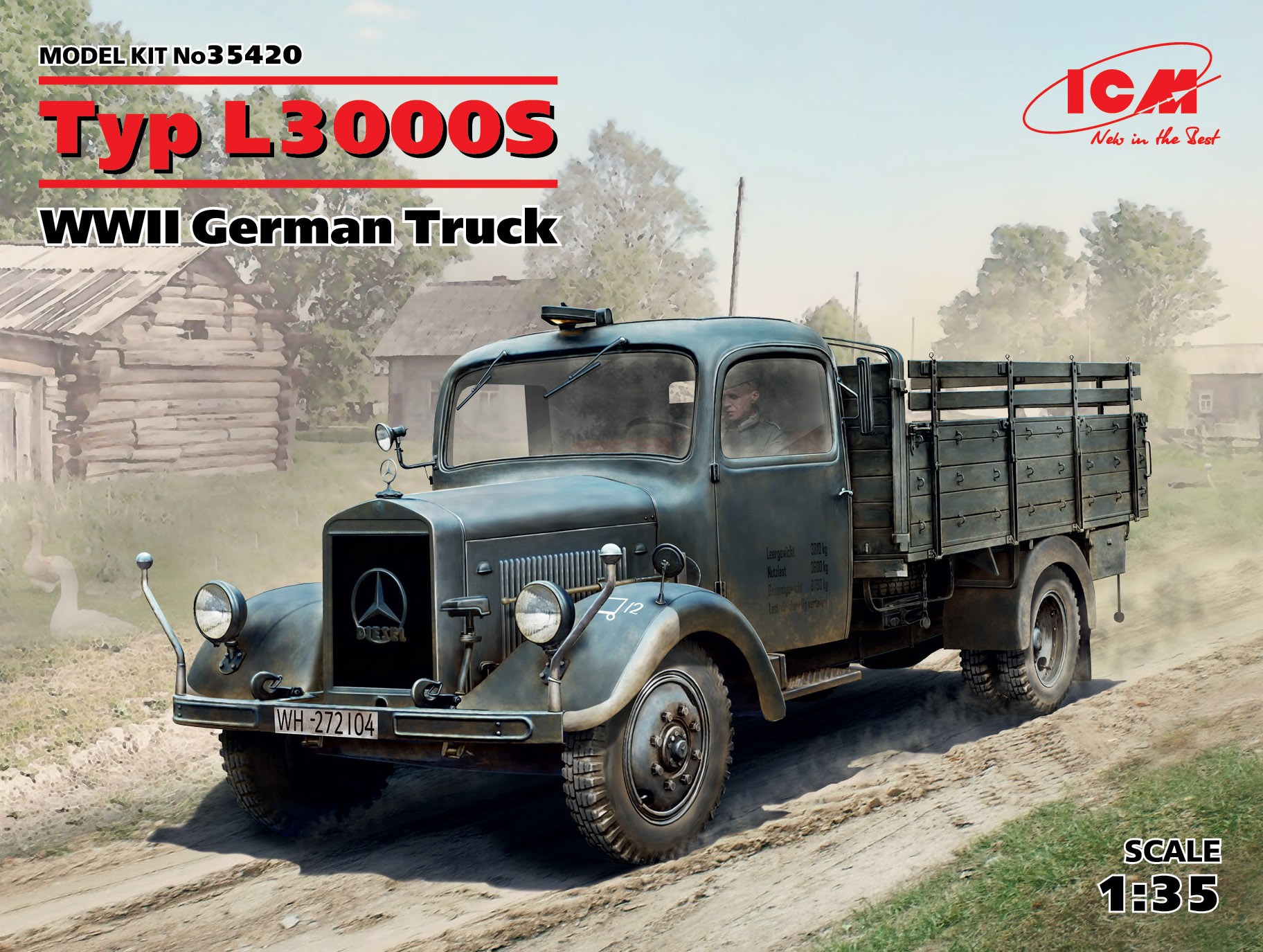 ICM35420 - Typ L3000S WWII German Truck