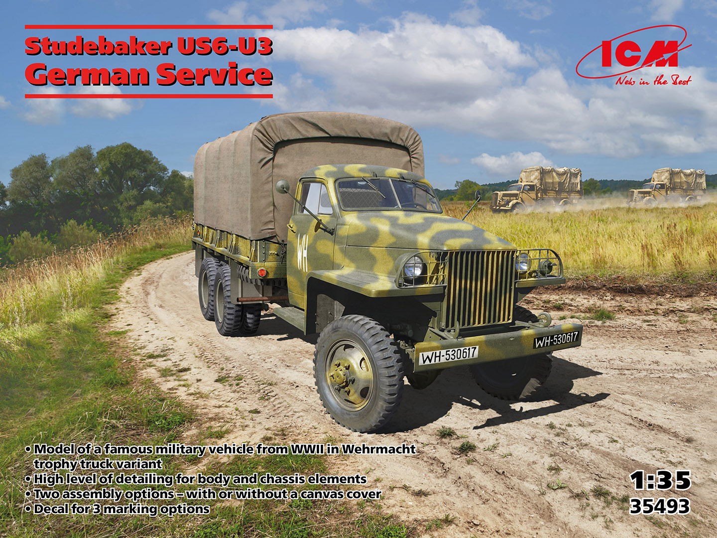 ICM35493 - Studebaker US6-U3 in German Service