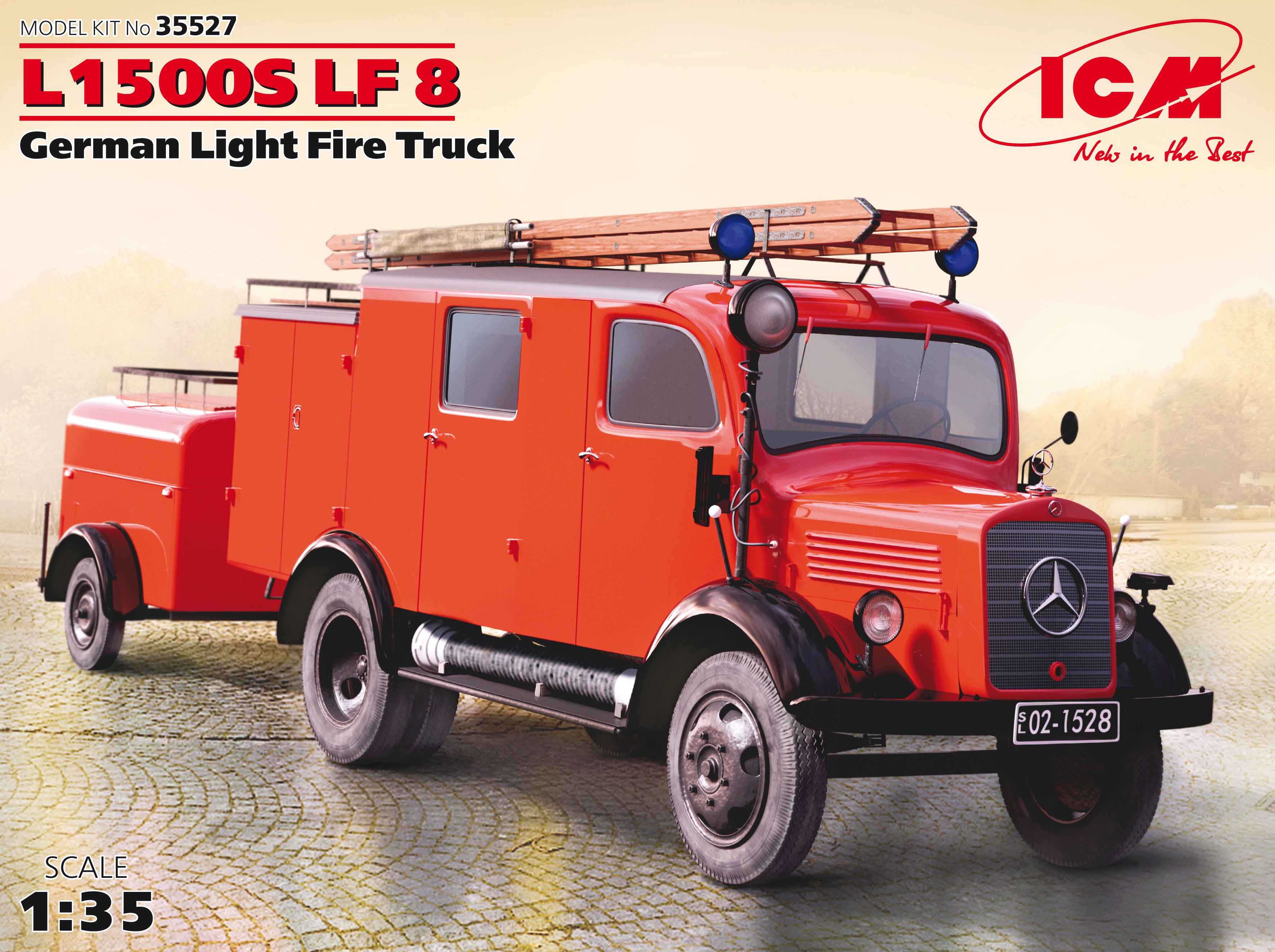 ICM35527 - L1500S LF 8 German Light Fire Truck