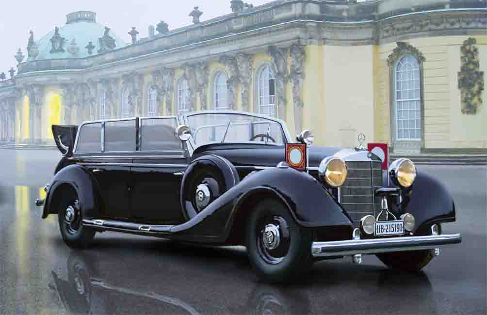 ICM35533 - Typ 770K W150Tourenwagen WWII German Leaders Car