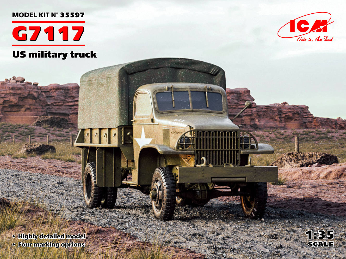 ICM35597 - G7117 US military truck