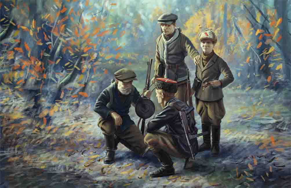 ICM35631 - WWII Soviet Partisans (4 figures)