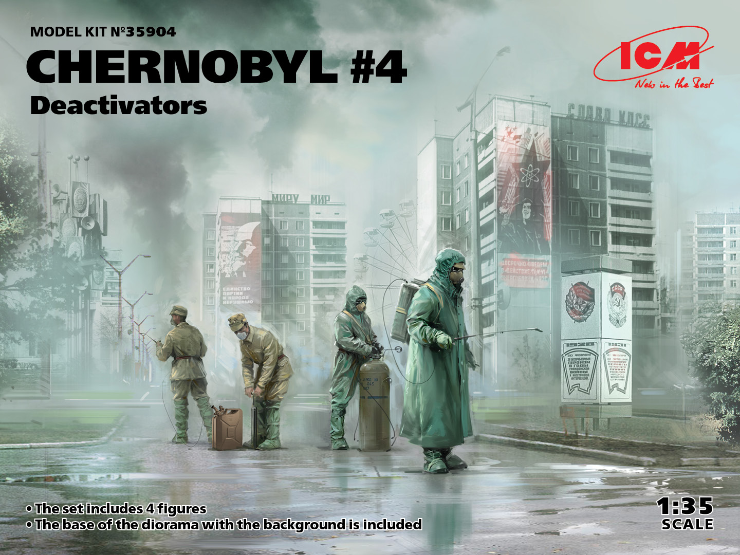 ICM35904 - Chernobyl#4. Deactivators (4 figures)