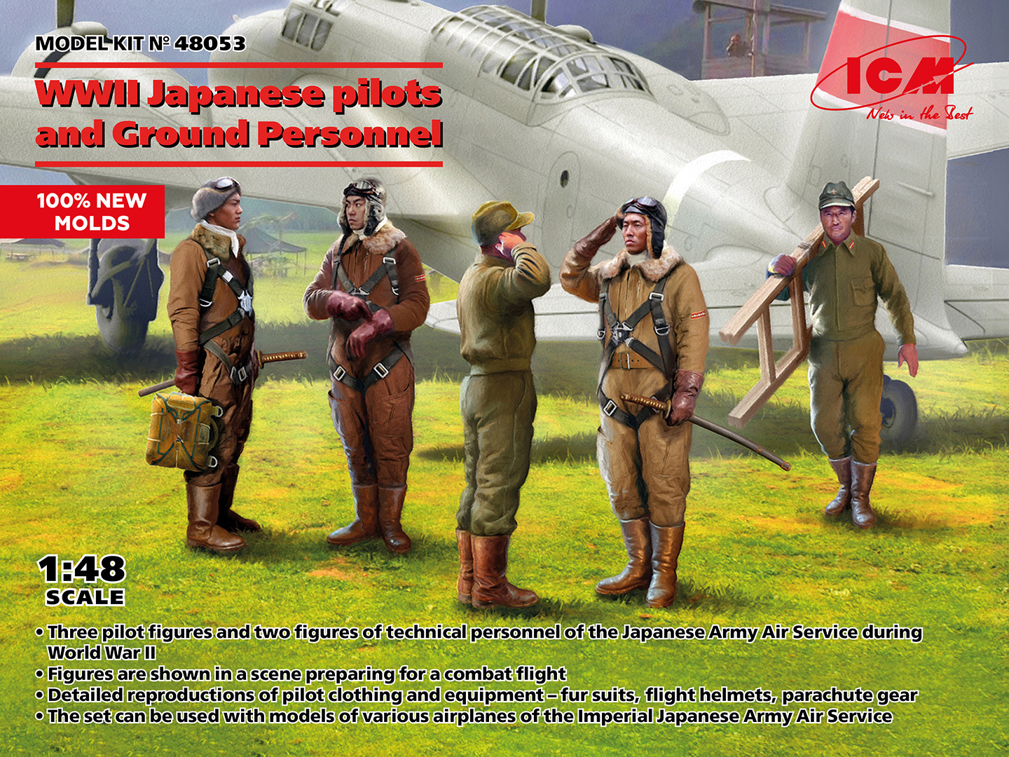 ICM48053 - Japanese pilots and Ground Personnel WWII