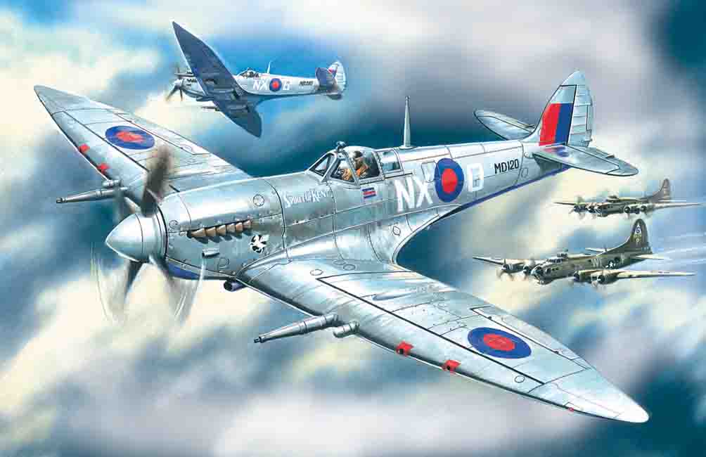 ICM48062 - Spitfire Mk.VII WWII British Fighter