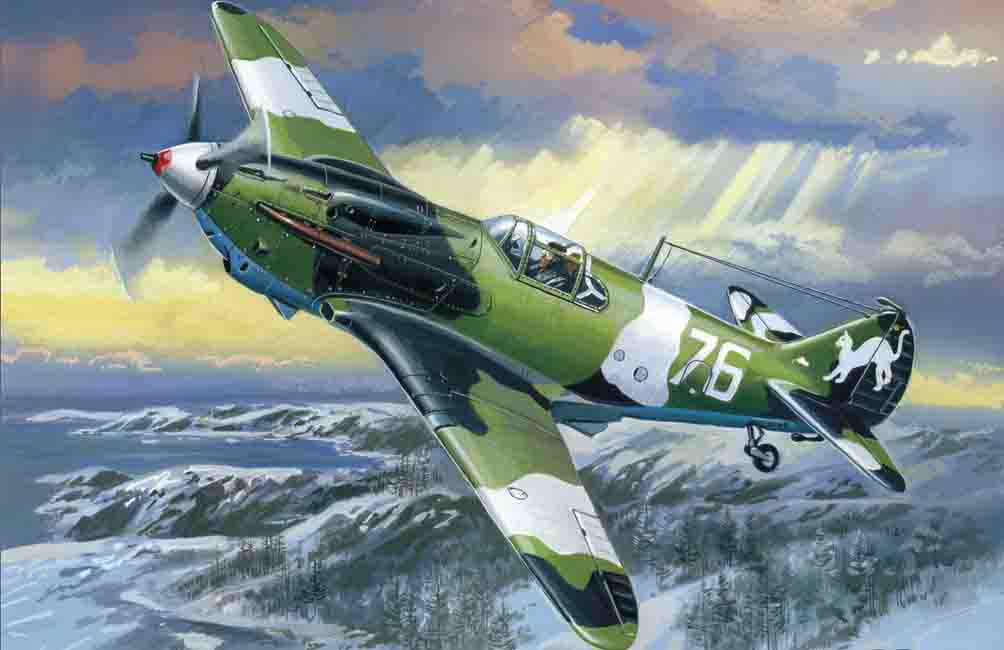 ICM48091 - LaGG-3 series 1-4 WWII Soviet Fighter